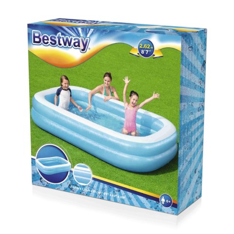 Bestway Basen dmuchany rodzinny 262 x 175 x 51 cm Bestway 54006