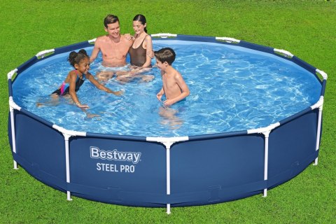 Bestway Basen ogrodowy stelażowy 366 x 76 cm zestaw Bestway 56681