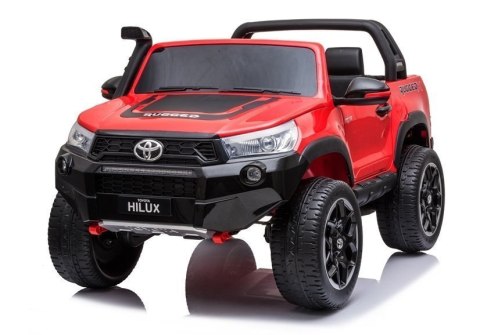 LEAN CARS Auto na Akumulator Toyota Hilux Czerwony Lakierowany