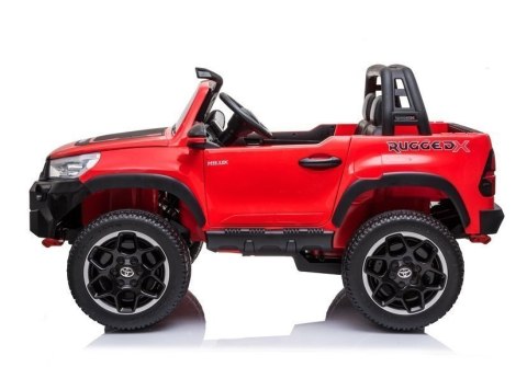 LEAN CARS Auto na Akumulator Toyota Hilux Czerwony Lakierowany