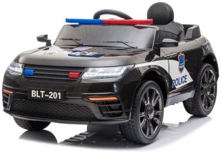 LEAN CARS Pojazd na Akumulator BLT-201 Policja Czarny