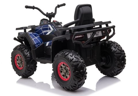 LEAN CARS Quad na Akumulator XMX607 Niebieski Lakier Spider