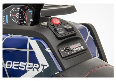 LEAN CARS Quad na Akumulator XMX607 Niebieski Lakier Spider