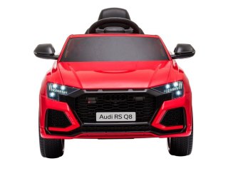 LEAN CARS Samochód na akumulator Audi RS Q8 czerwony