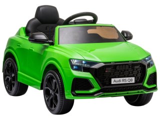 LEAN CARS Samochód na akumulator Audi RS Q8 zielony