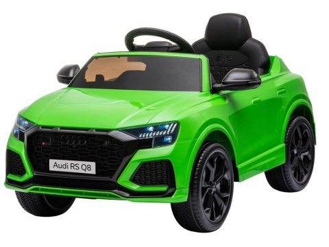 LEAN CARS Samochód na akumulator Audi RS Q8 zielony