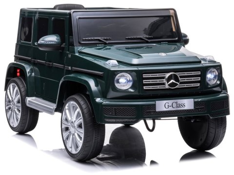 LEAN CARS Samochód na akumulator Mercedes G500 Zielony