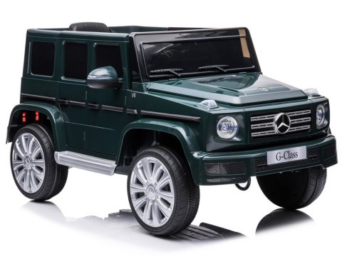 LEAN CARS Samochód na akumulator Mercedes G500 Zielony
