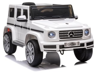 LEAN CARS Samochód na akumulator Mercedes G500 biały