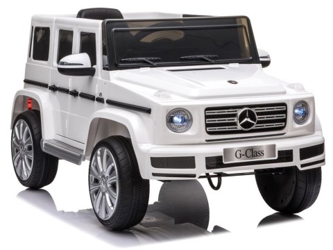 LEAN CARS Samochód na akumulator Mercedes G500 biały