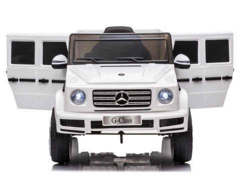 LEAN CARS Samochód na akumulator Mercedes G500 biały