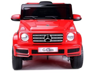 LEAN CARS Samochód na akumulator Mercedes G500 czerwony