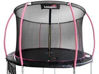 LEAN Sport Trampolina LEAN Sport Max 12ft Czarno-Różowa