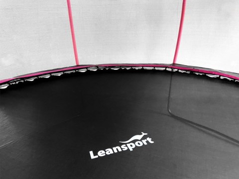 LEAN Sport Trampolina LEAN Sport Max 12ft Czarno-Różowa