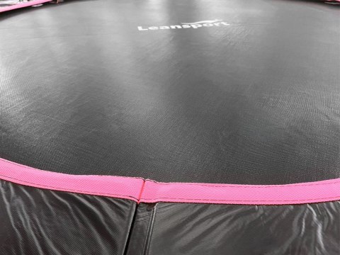 LEAN Sport Trampolina LEAN Sport Max 14ft Czarno-Różowa