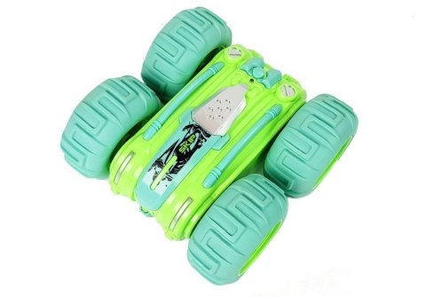 LEAN Toys Amfibia Dwustronna Zdalnie Sterowana Zielona 1:24
