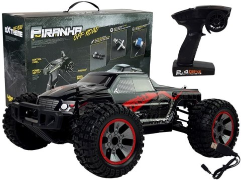 LEAN Toys Auto Terenowe Off-Road Zdalnie Sterowane Czerwone 1:10 40 km/h