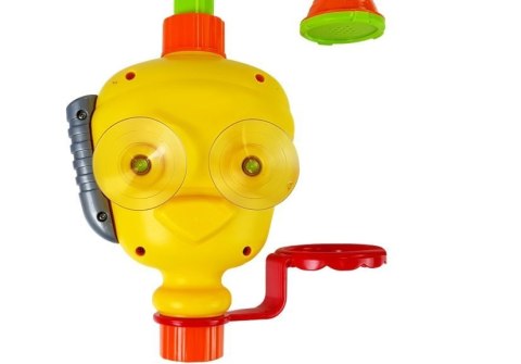 LEAN Toys Kolorowy Robot Nurek Do Kąpieli Wodospad Kubeczki