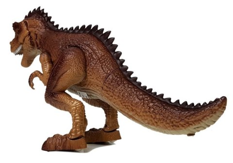 LEAN Toys Ruchomy Dinozaur Tyranozaur Para Wodna Pistolet Dźwięk Światła