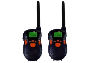 LEAN Toys Walkie Talkie Krótkofalówki Zasięg 100 m Granatowe Dla Dzieci