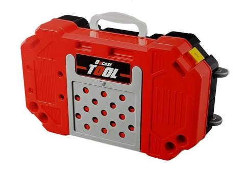 LEAN Toys Zestaw Majsterkowicza na baterie 3w1 Walizka Warsztat 85 elementów 56cm