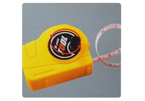 LEAN Toys Zestaw Majsterkowicza na baterie 3w1 Walizka Warsztat 85 elementów 56cm