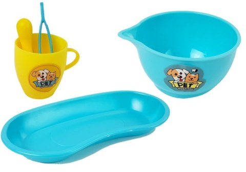 LEAN Toys Zestaw Małego Lekarza Dentysty Pies Szczoteczka Wyciskana Pasta do Zębów Dentysta