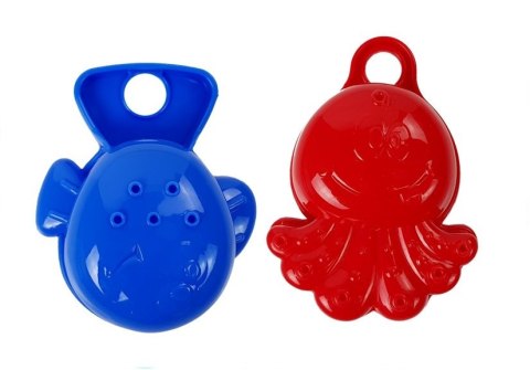 LEAN Toys Zestaw do Kąpieli Delfinek Zwierzęta Morskie Plastikowe Wodospad