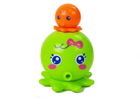 LEAN Toys Zestaw do Kąpieli Delfinek Zwierzęta Morskie Plastikowe Wodospad