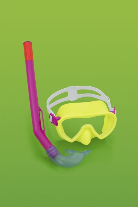 Bestway Zestaw Do Nurkowania Żółty Maska, Płetwy, Rurka Bestway 25039