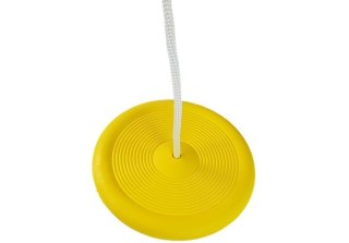 Dorex Huśtawka Okrągła Talerz Ogrodowa Dla Dzieci 423 żółta