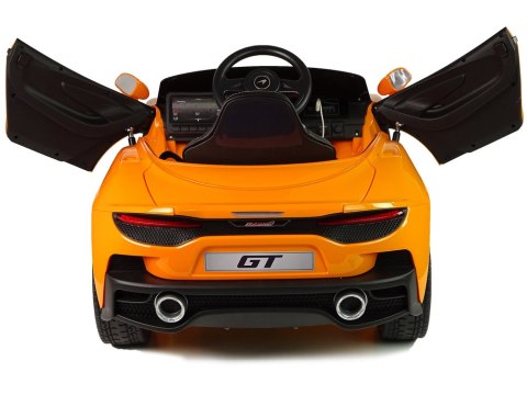 LEAN CARS Auto Na Akumulator McLaren GT 12V Pomarańczowy Lakierowany
