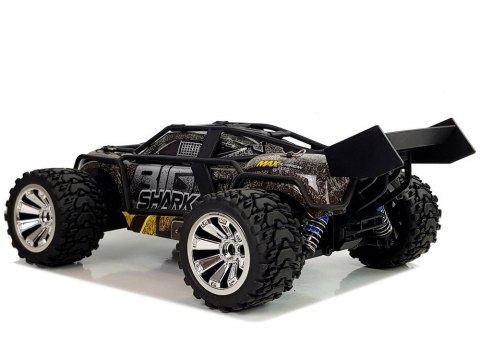 LEAN Toys Auto Off-Road Zdalnie Sterowane Brązowo- Żółty 2.4G 1:18 35 km/h Kontrola Prędkości