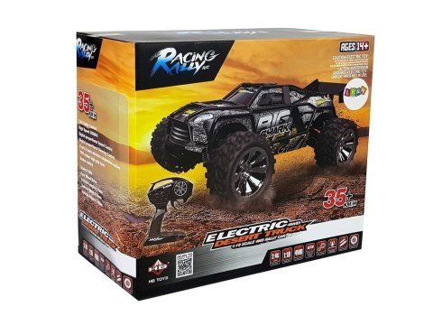 LEAN Toys Auto Off-Road Zdalnie Sterowane Zielone 2.4G 1:18 35 km/h Kontrola Prędkości