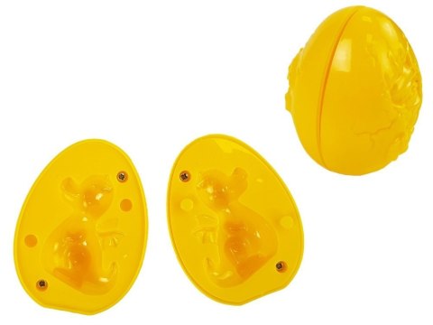 LEAN Toys Ciastolina Dinozaury Jajka Foremka 12 Elementów 4 Kolory