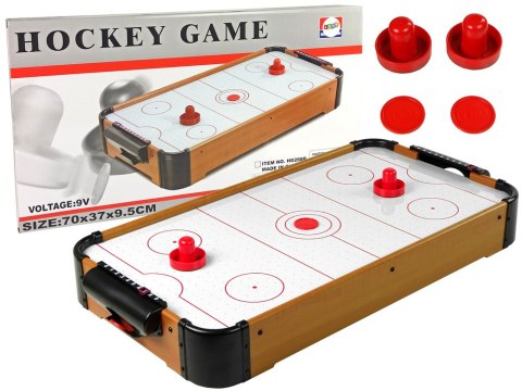 LEAN Toys Gra Stołowa Air Hockey Krążek Punkty