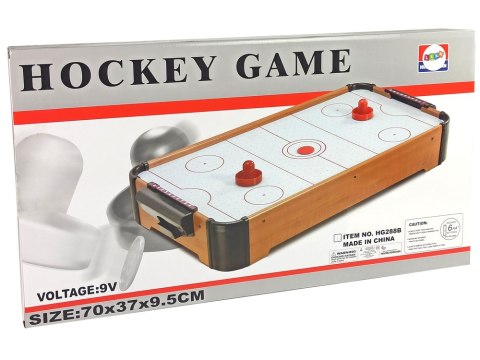 LEAN Toys Gra Stołowa Air Hockey Krążek Punkty