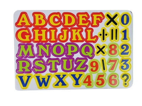 LEAN Toys Stolik Edukacyjny z Projektorem Krzesełko Kredki Magnesy Literki i Cyfry