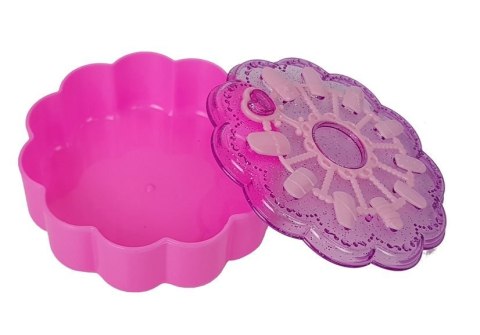 LEAN Toys Zestaw 2 w 1 Do Robienia Bransoletek i Malowania Paznokci Koraliki Lakiery Do Paznokci