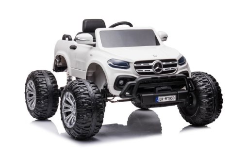 LEAN CARS Auto Na Akumulator Mercedes DK-MT950 4x4 Biały