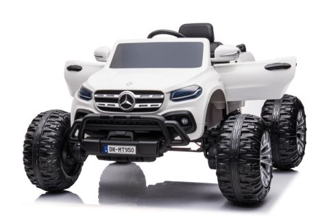 LEAN CARS Auto Na Akumulator Mercedes DK-MT950 4x4 Biały