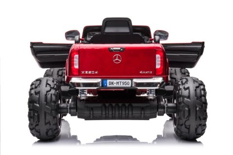 LEAN CARS Auto Na Akumulator Mercedes DK-MT950 4x4 Czerwony Lakierowany