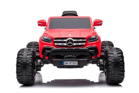 LEAN CARS Auto Na Akumulator Mercedes DK-MT950 4x4 Czerwony