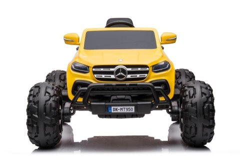 LEAN CARS Auto Na Akumulator Mercedes DK-MT950 4x4 Złoto-Żółty Lakierowany