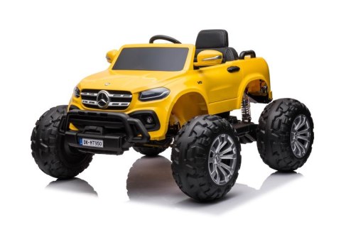 LEAN CARS Auto Na Akumulator Mercedes DK-MT950 4x4 Złoto-Żółty Lakierowany