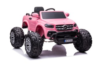 LEAN CARS Auto na Akumulator Mercedes DK-MT950 4x4 Jasny Róż