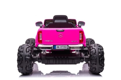 LEAN CARS Auto na Akumulator Mercedes DK-MT950 Barbie Pink