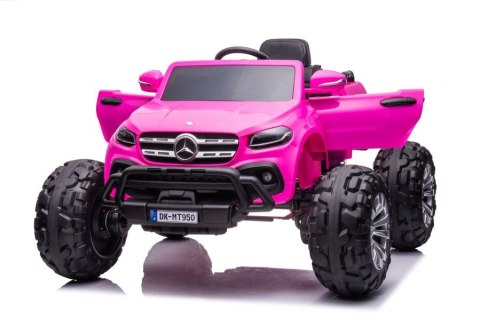 LEAN CARS Auto na Akumulator Mercedes DK-MT950 Barbie Pink