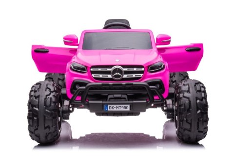 LEAN CARS Auto na Akumulator Mercedes DK-MT950 Barbie Pink