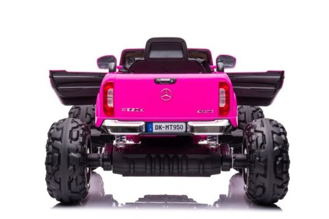 LEAN CARS Auto na Akumulator Mercedes DK-MT950 Barbie Pink
